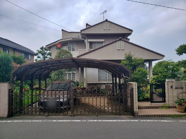 鈴木邸_狭間町駐車場