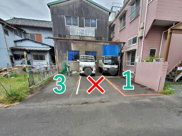 アキッパ 駿河区さつき町1-7 ヴィラさつき南側駐車場