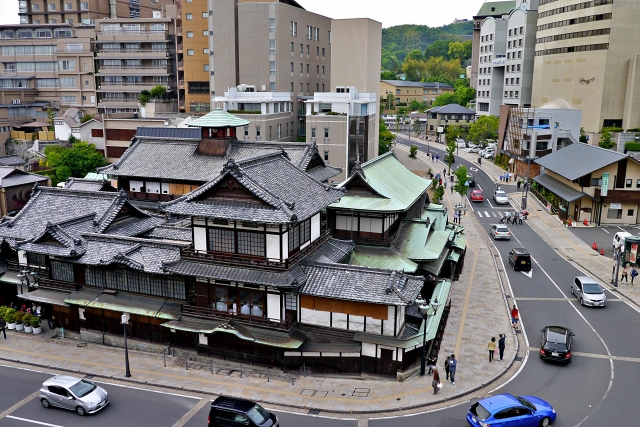 道後温泉周辺 駐車場