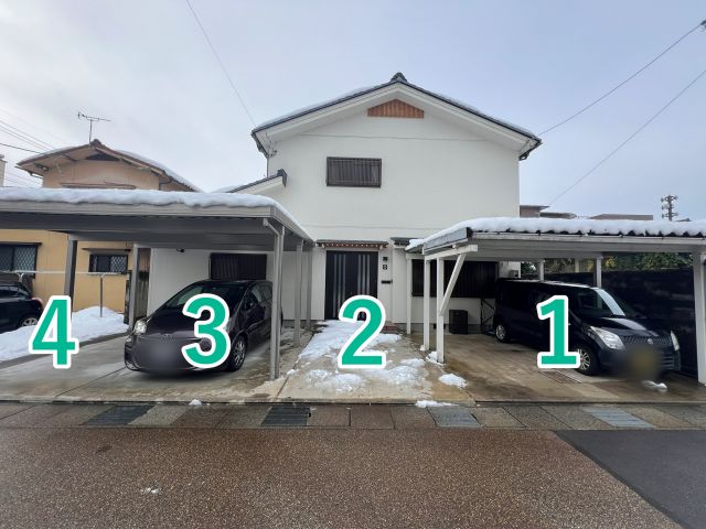 本多町3丁目6 谷内邸☆アキッパ駐車場